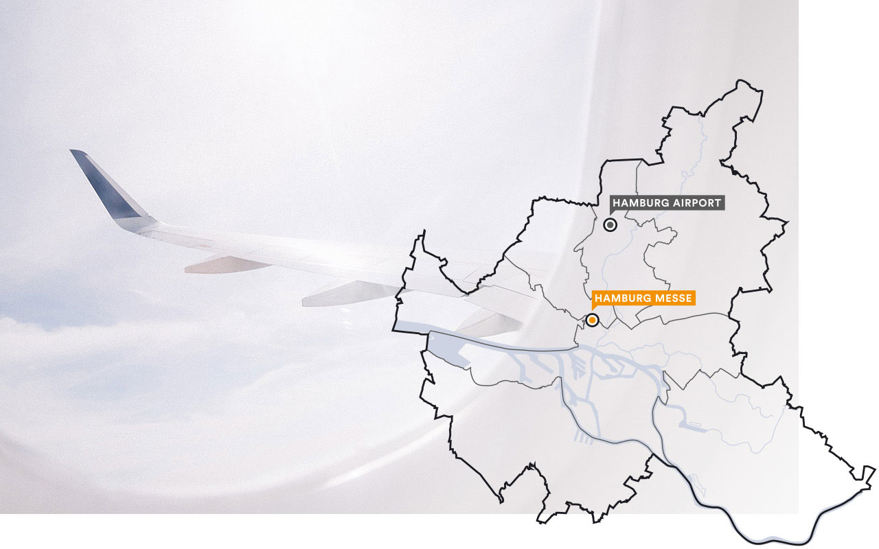 Location Hamburg Airport - Hamburg Messe